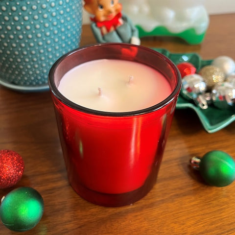 Double Wick Red Tumbler